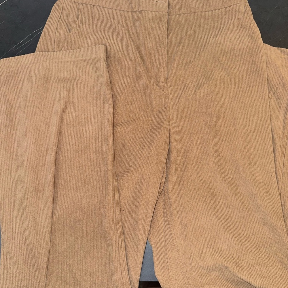 Tan Corduroy Women's Pants